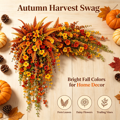 🔥Last Day 50% OFF🍂Artificial Fern for Autumn Porch & Door