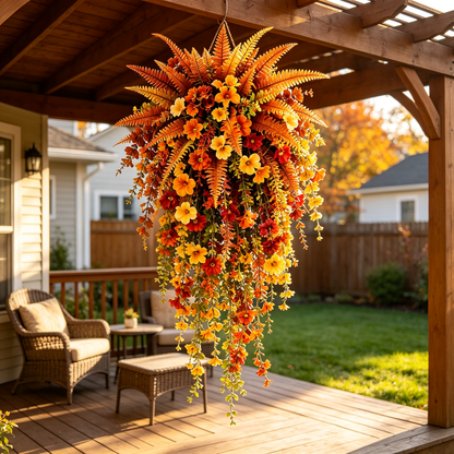 🔥Last Day 50% OFF🍂Artificial Fern for Autumn Porch & Door