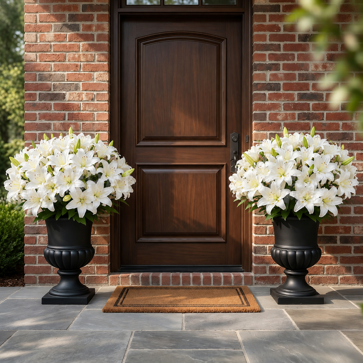 🔥Last Day 56% OFF💐‑Premium Artificial Lily Flowers‑UV Resistant, Waterproof, Windproof