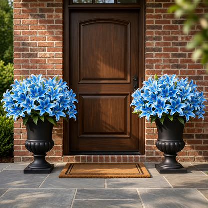 🔥Last Day 56% OFF💐‑Premium Artificial Lily Flowers‑UV Resistant, Waterproof, Windproof