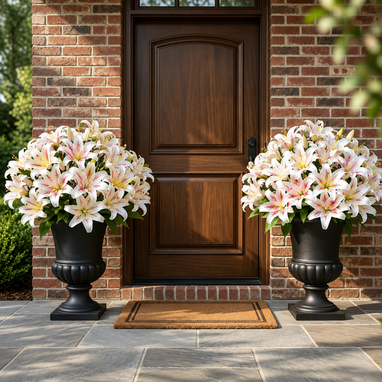 🔥Last Day 56% OFF💐‑Premium Artificial Lily Flowers‑UV Resistant, Waterproof, Windproof