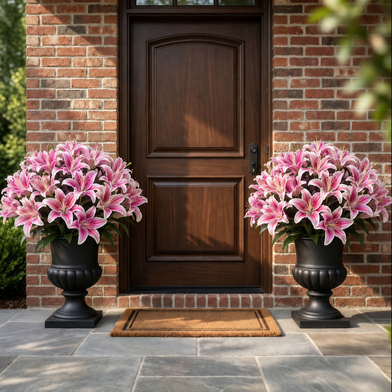🔥Last Day 56% OFF💐‑Premium Artificial Lily Flowers‑UV Resistant, Waterproof, Windproof